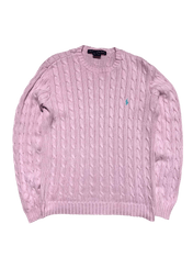 *Ralph Lauren Knitted V-Neck (Women S)