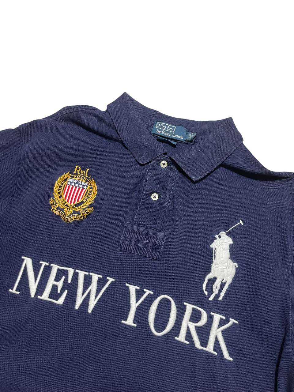 *Ralph Lauren Chief Keef NEW YORK Poloshirt (XL)