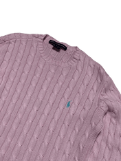 *Ralph Lauren Knitted V-Neck (Women S)