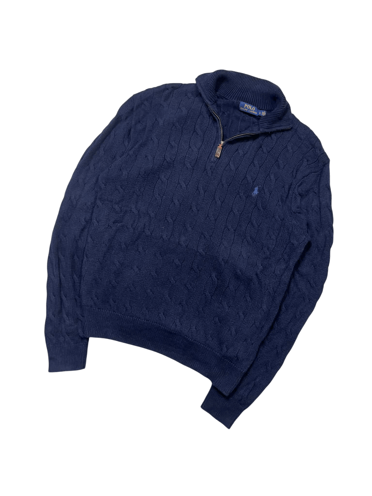 Ralph Lauren I PREMIUM Knitted 1/4 Quarter Zip (L)
