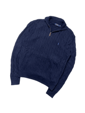 Ralph Lauren I PREMIUM Knitted 1/4 Quarter Zip (L)