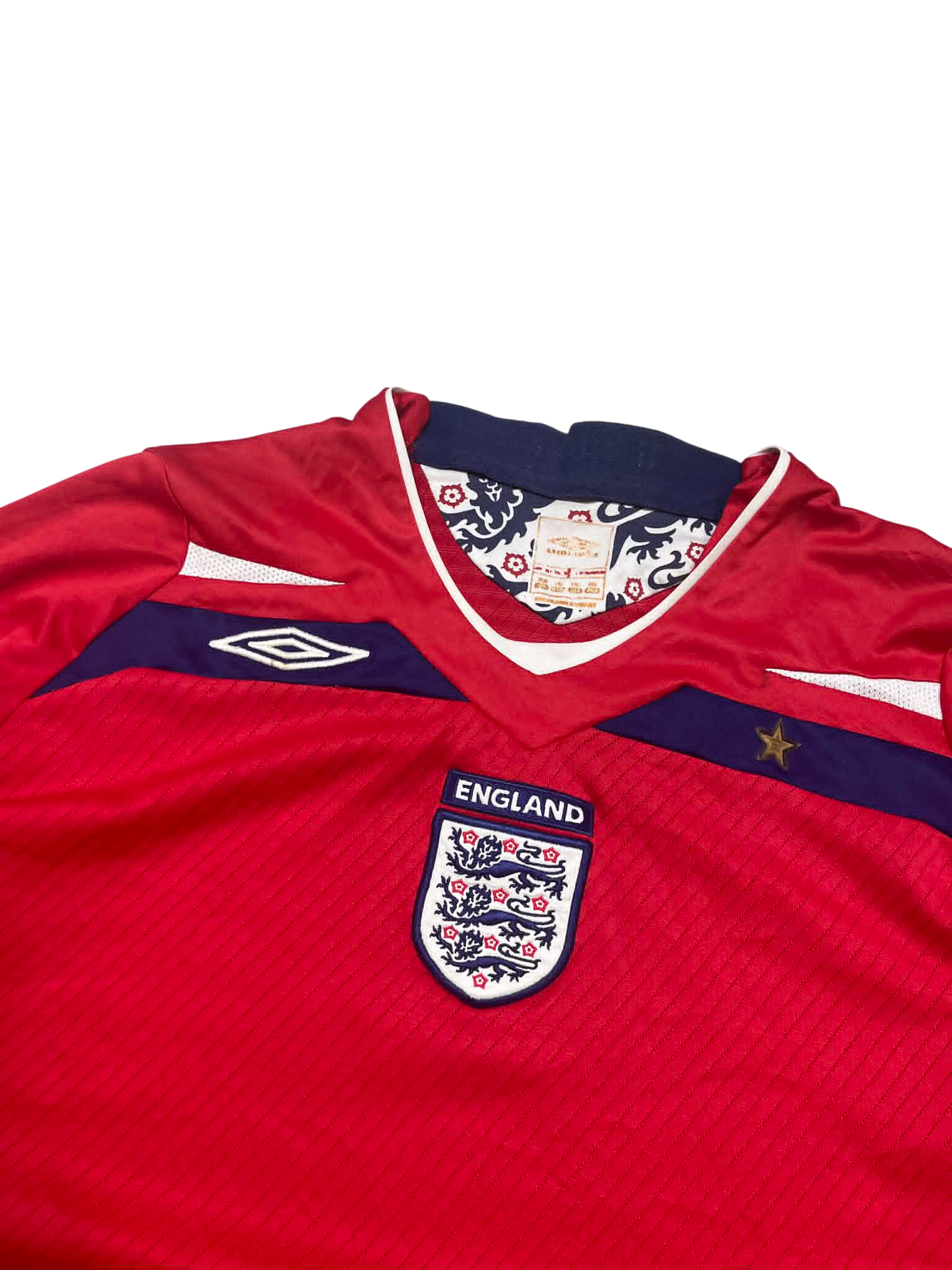 England 2008-10 Umbro Vintage Away Football Jersey (XS)