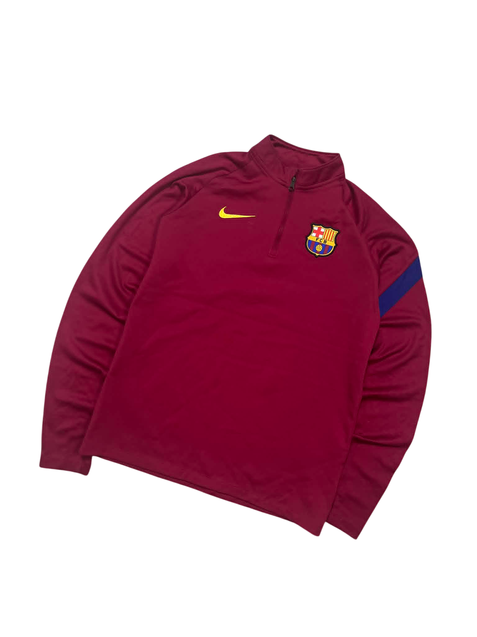 2021-22 Nike x Barcelona 1/4 Quarter Zip Trackjacket (XS)