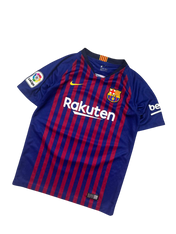 2018/19 BARCELONA MESSI #10 HOME SHIRT (XS) NIKE
