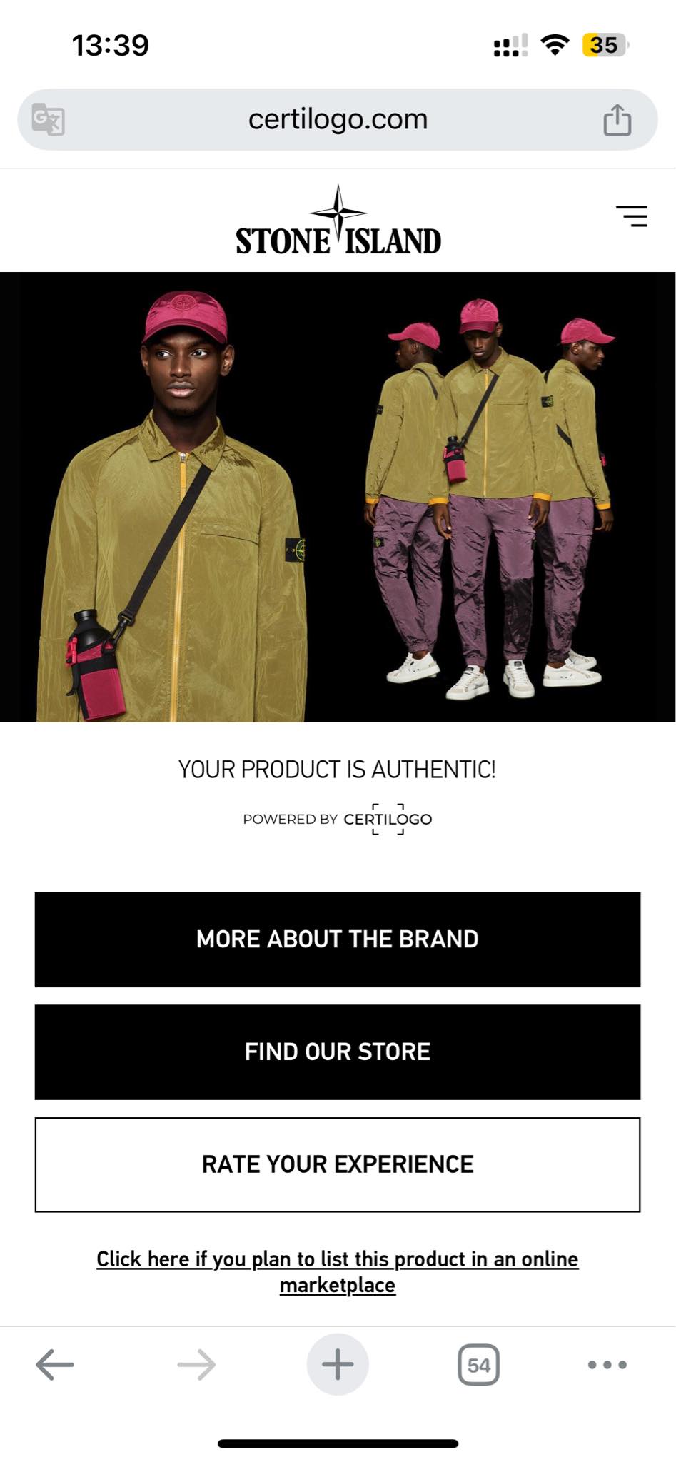 *Stone Island Crewneck Sweater (XL)