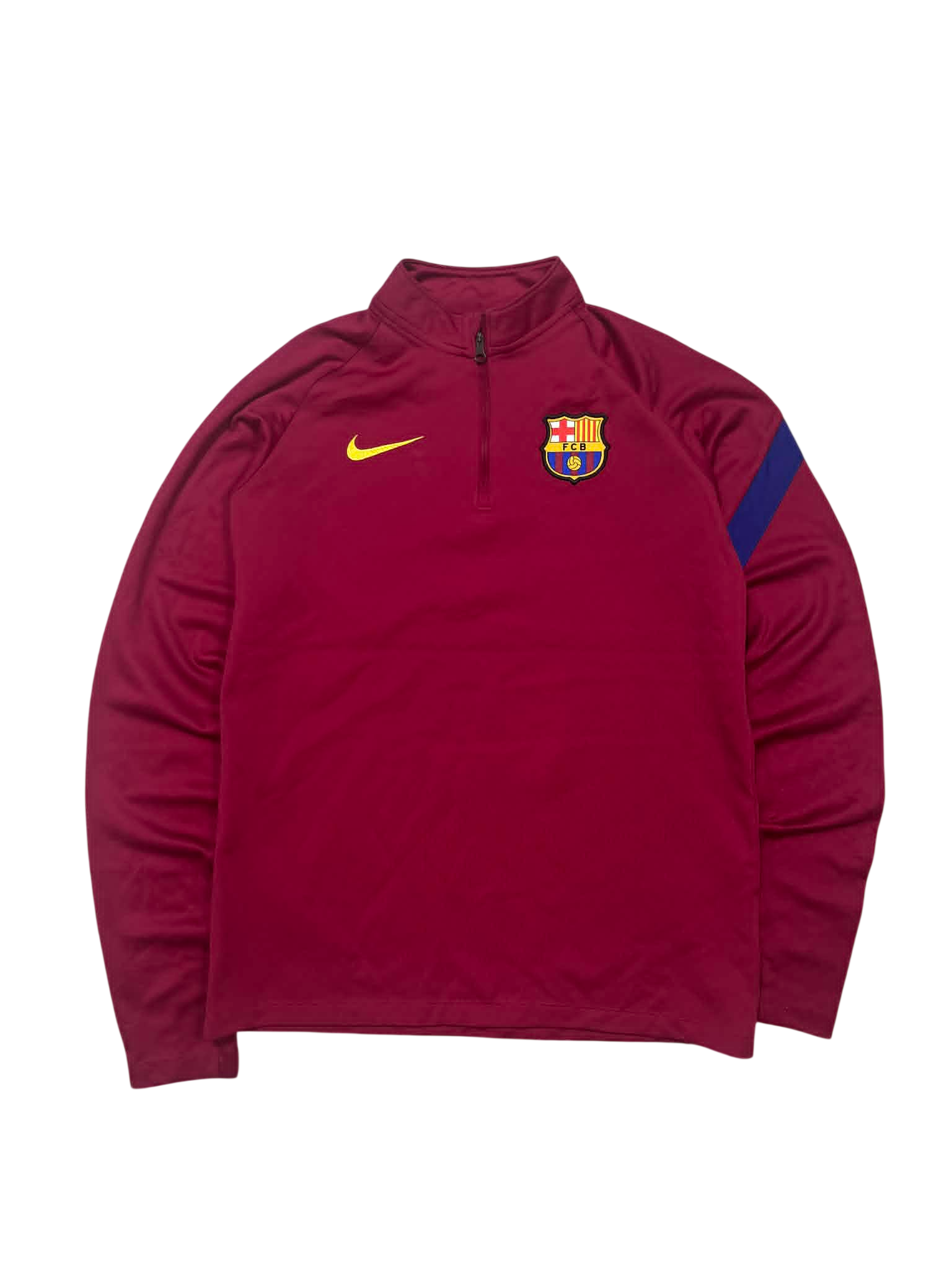 2021-22 Nike x Barcelona 1/4 Quarter Zip Trackjacket (XS)