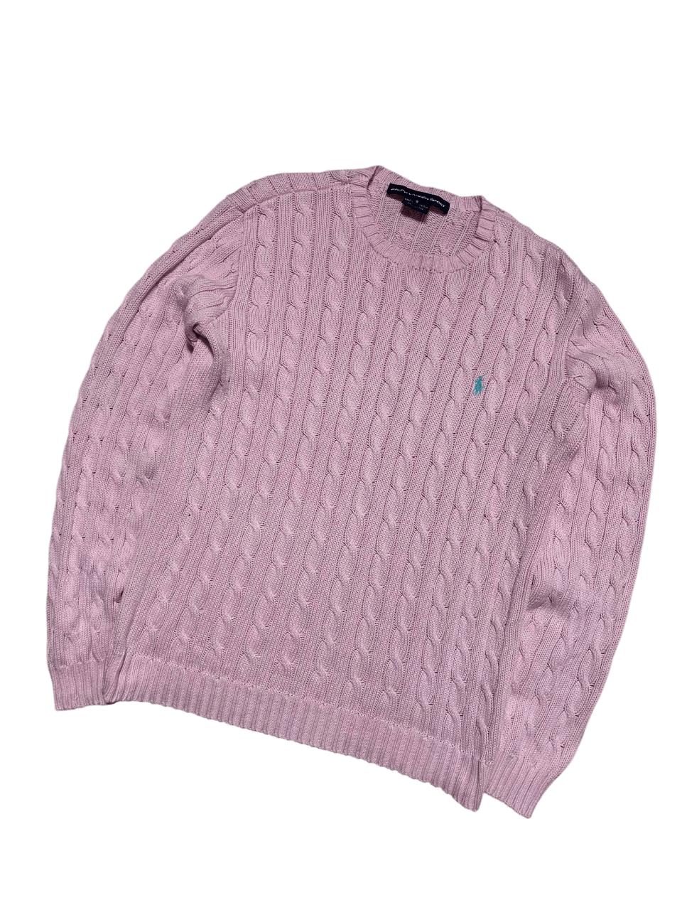 *Ralph Lauren Knitted V-Neck (Women S)