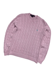 *Ralph Lauren Knitted V-Neck (Women S)