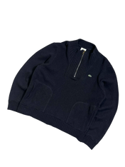 Lacoste I Old Money 1/4 Quarter Zip Up (L)
