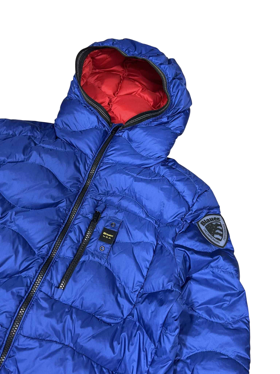 Blauer Vintage Winter Puffer Jacket (S)