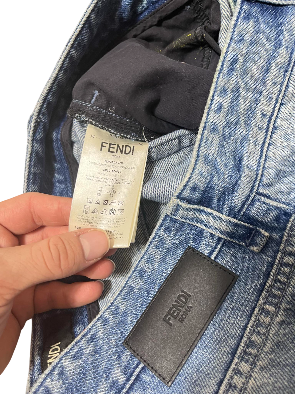 *RARE FENDI Designer Jeans (S)