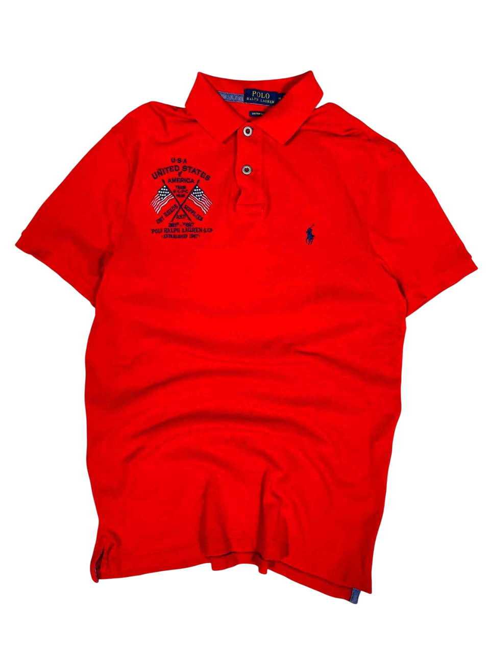 RARE Ralph Lauren New York Usa Poloshirt (M)