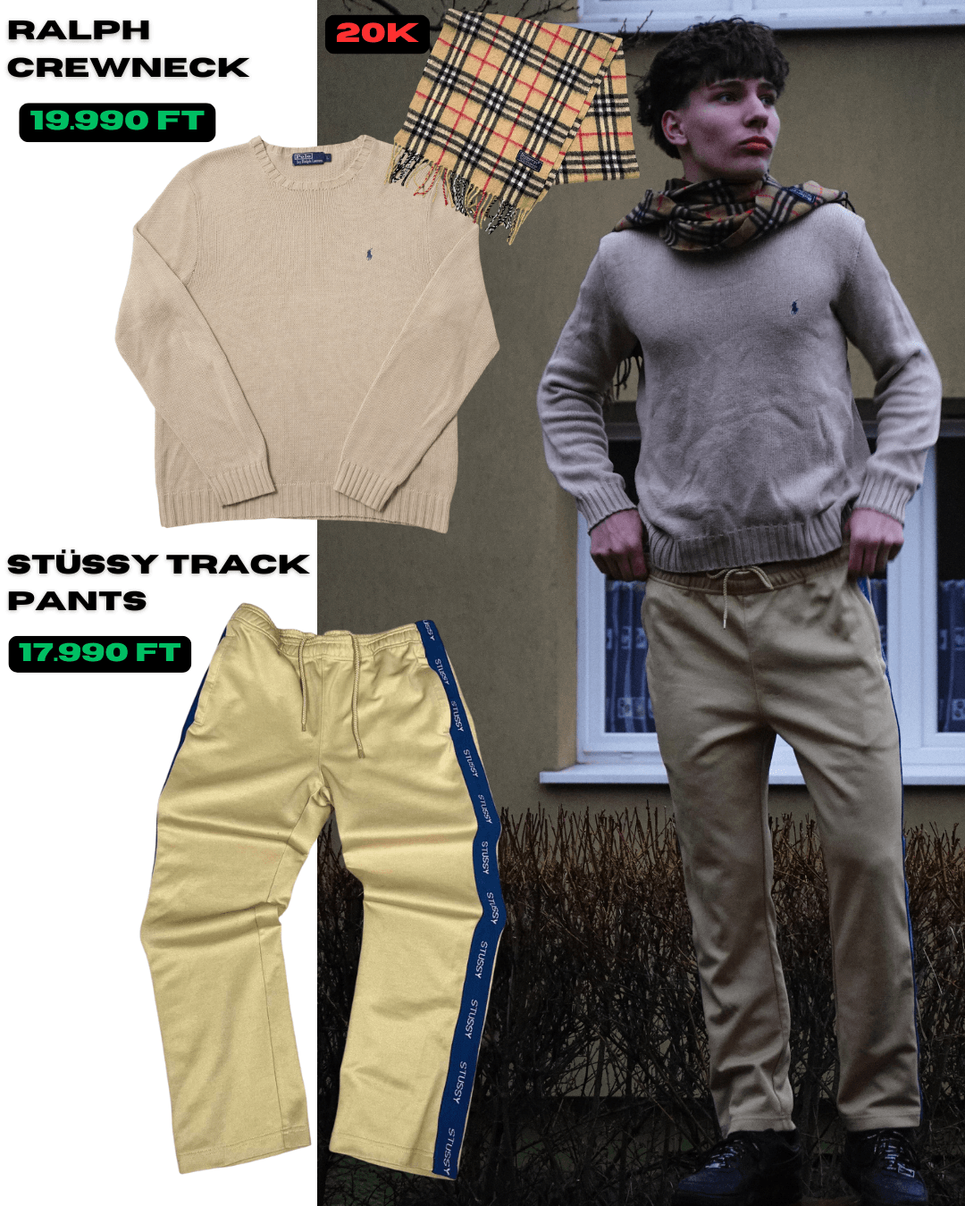 *Ralph Lauren Crewneck (S)