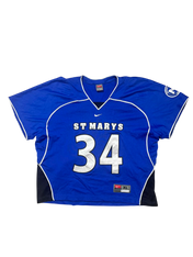 Vintage Nike ST MARYS #34 College Jersey (XL)