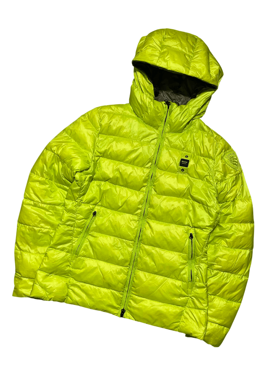 *Blauer Puffer Jacket (S)