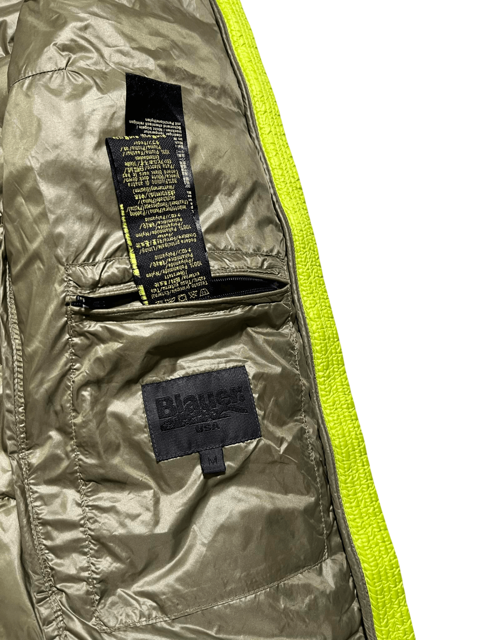 *Blauer Puffer Jacket (S)