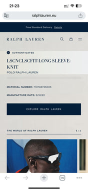 Ralph Lauren Longsleeve (M)