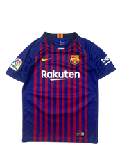 2018/19 BARCELONA MESSI #10 HOME SHIRT (XS) NIKE
