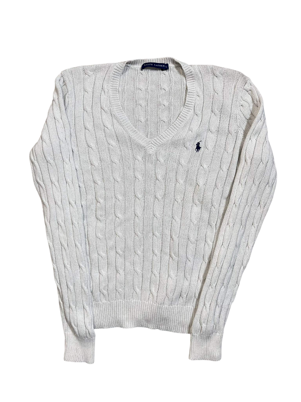 *Ralph Lauren Knitted Sweater (Women L)