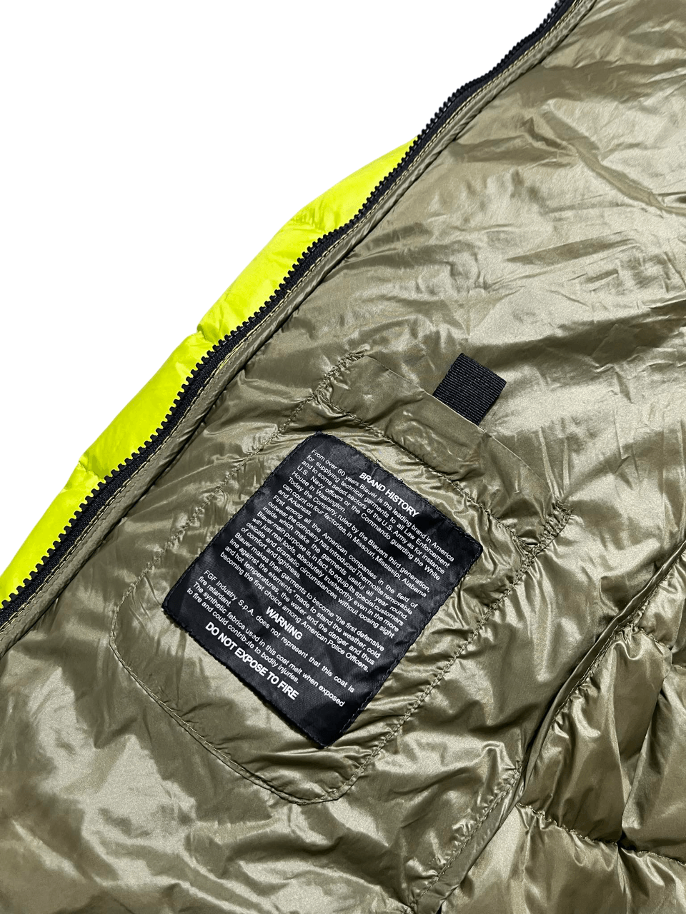 *Blauer Puffer Jacket (S)