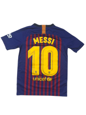2018/19 BARCELONA MESSI #10 HOME SHIRT (XS) NIKE