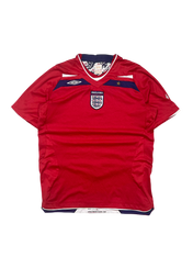 England 2008-10 Umbro Vintage Away Football Jersey (XS)