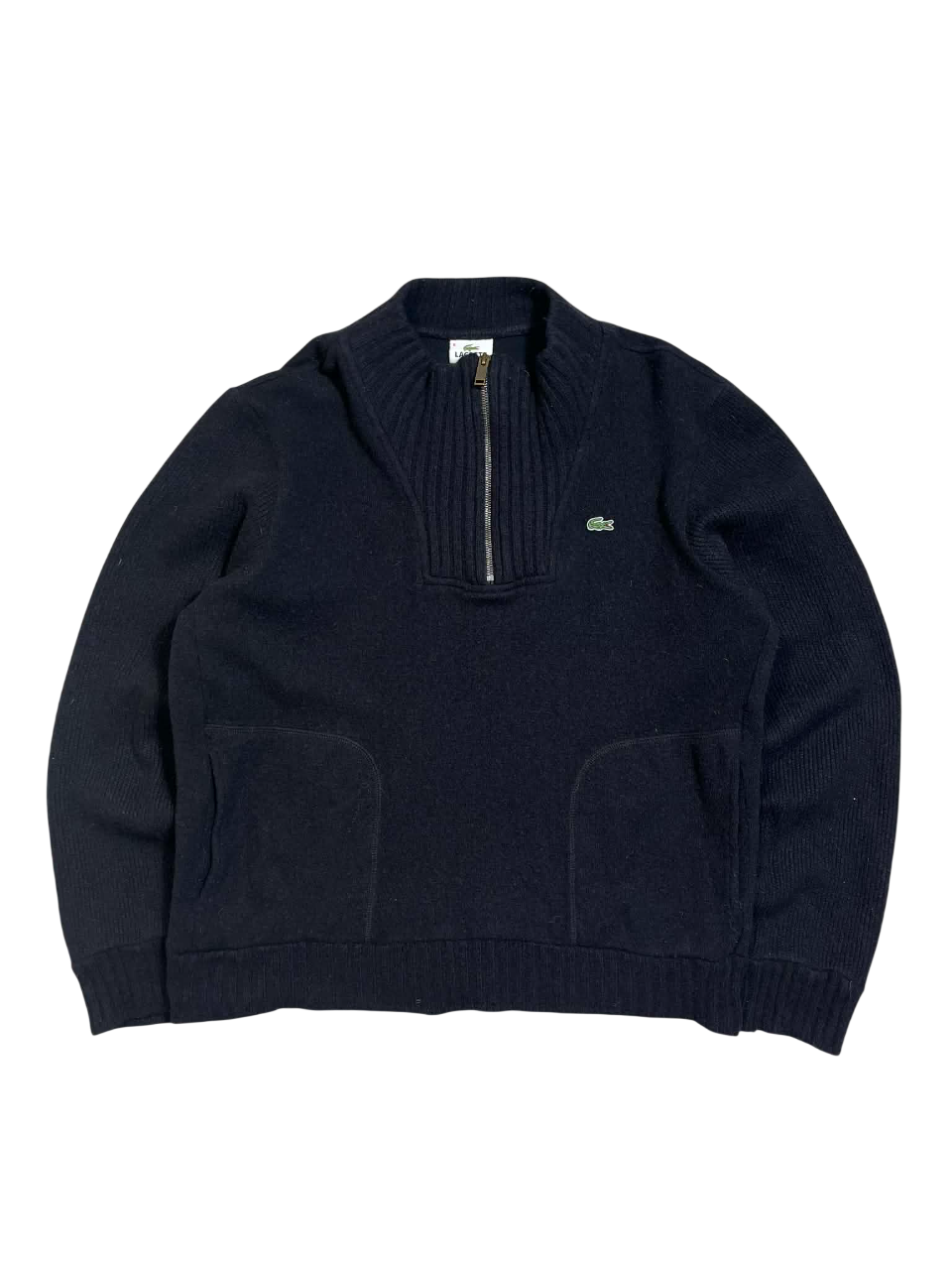 Lacoste I Old Money 1/4 Quarter Zip Up (L)