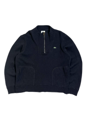 Lacoste I Old Money 1/4 Quarter Zip Up (L)